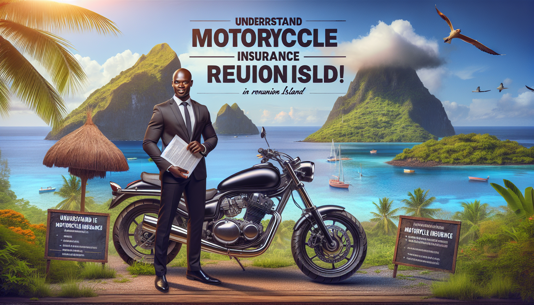 assurance moto la réunion : trouvez une assurance moto adaptée à la réunion pour rouler en toute sécurité sous le soleil des îles.