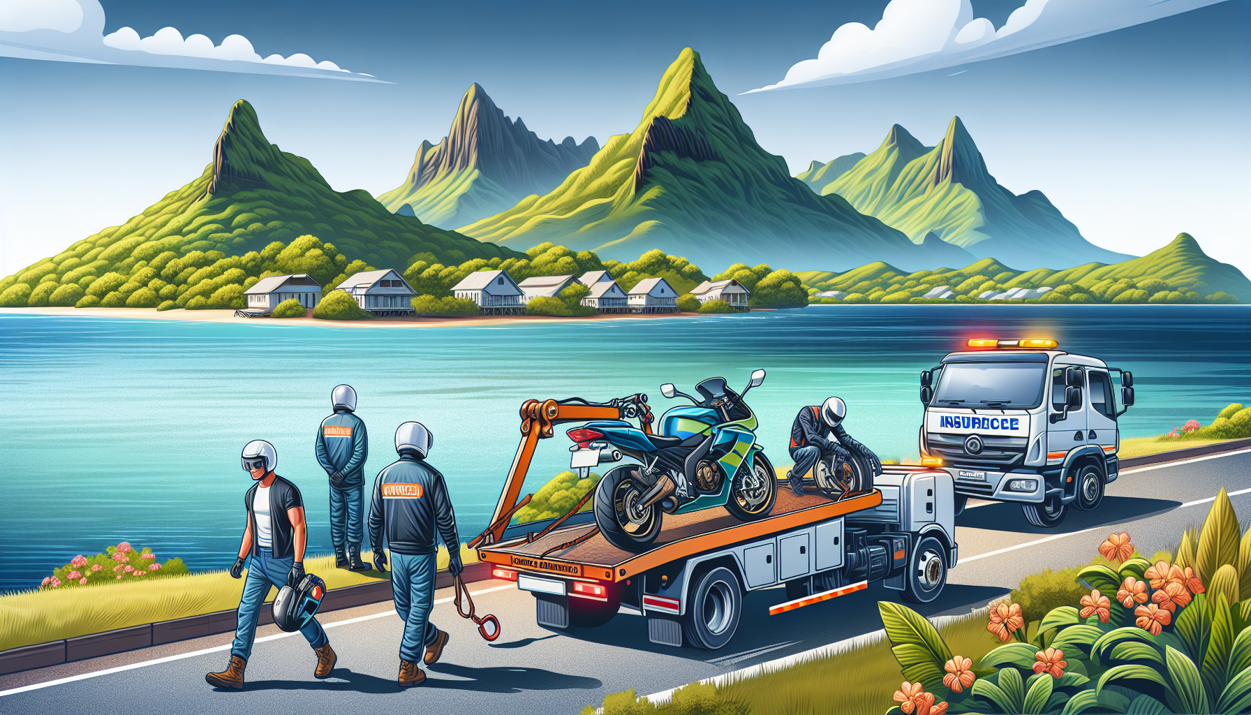 découvrez comment fonctionne le dépannage pour les motos assurées à la réunion avec notre assurance moto adaptée à votre île.