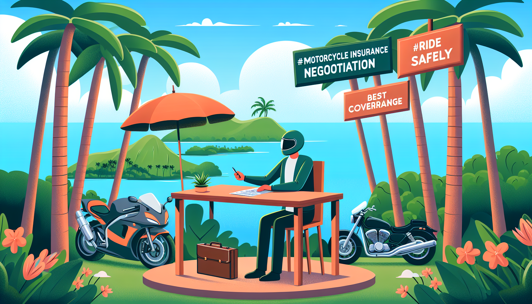 découvrez nos conseils pour négocier efficacement votre contrat d'assurance moto à la réunion et obtenir la meilleure couverture au meilleur prix.