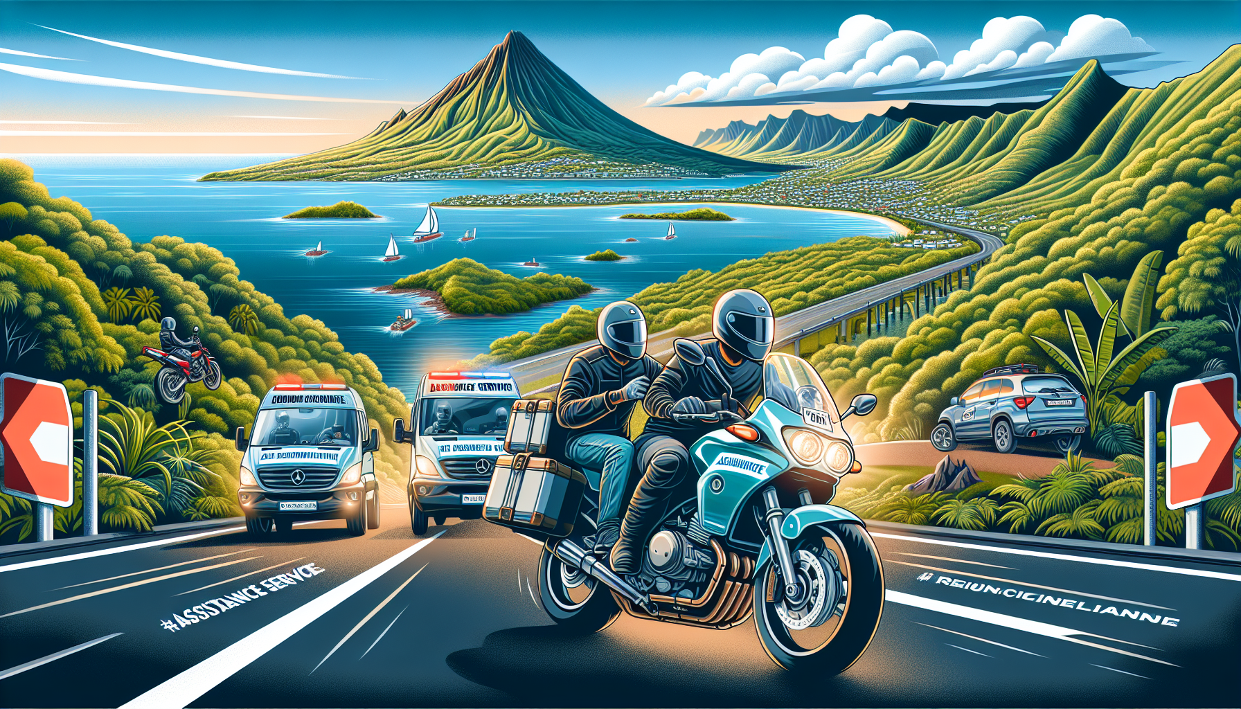 découvrez les services d'assistance proposés pour les motos à la réunion avec notre assurance moto, et roulez en toute sécurité sur l'île. demandez dès maintenant un devis personnalisé.