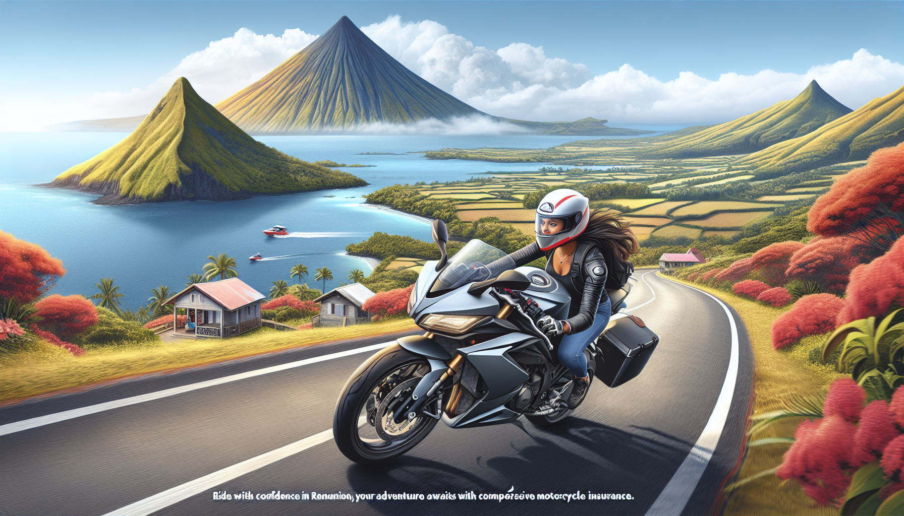 découvrez l'assurance moto tous risques adaptée à la réunion pour protéger votre moto avec les garanties essentielles.