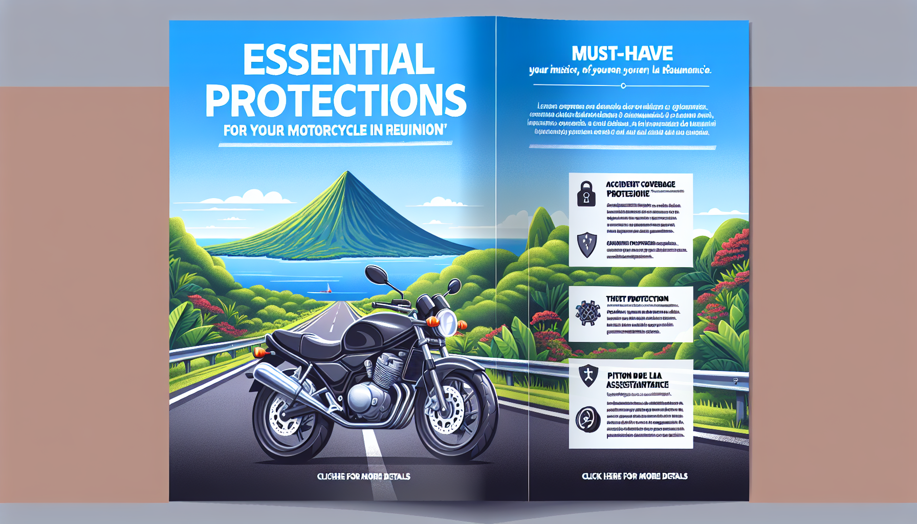 découvrez les garanties indispensables pour une assurance moto à la réunion. conseils et informations sur l'assurance moto à la réunion.