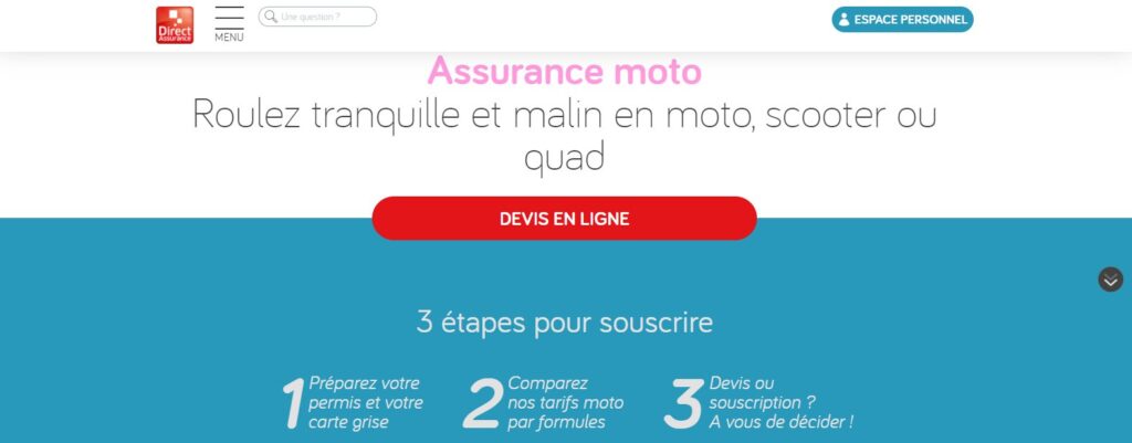 obtenez votre devis d'assurance moto personnalisé en quelques clics. comparez les offres des meilleurs assureurs et trouvez la couverture idéale pour votre véhicule à deux roues, tout en bénéficiant d'un service rapide et efficace.