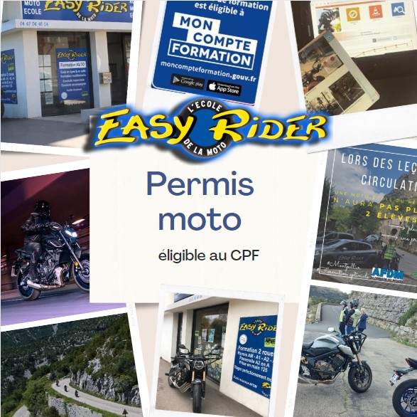 obtenez votre permis moto grâce à votre compte personnel de formation (cpf). suivez une formation adaptée et sécurisée pour devenir un motard certifié. inscrivez-vous dès maintenant pour profiter de cette opportunité !