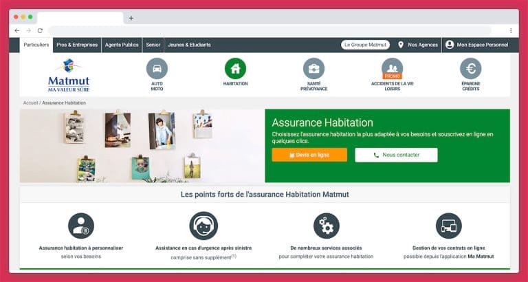 découvrez les solutions d'assurance habitation de matmut pour protéger votre maison et vos biens. profitez d'une couverture adaptée à vos besoins, d'un service client de qualité et d'options personnalisées pour garantir votre tranquillité d'esprit.