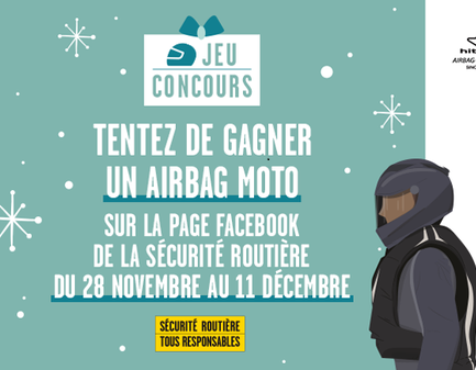 participez à notre jeu concours moto et tentez de gagner des prix incroyables ! inscrivez-vous dès maintenant pour avoir la chance de remporter des accessoires, des équipements et peut-être même une moto ! ne manquez pas cette opportunité exceptionnelle de vivre votre passion pour la moto.